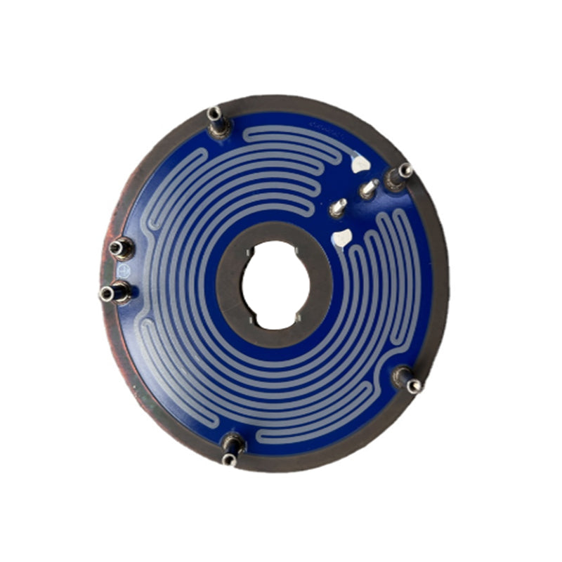 Thick-film heating plate for intelligent cooking machines