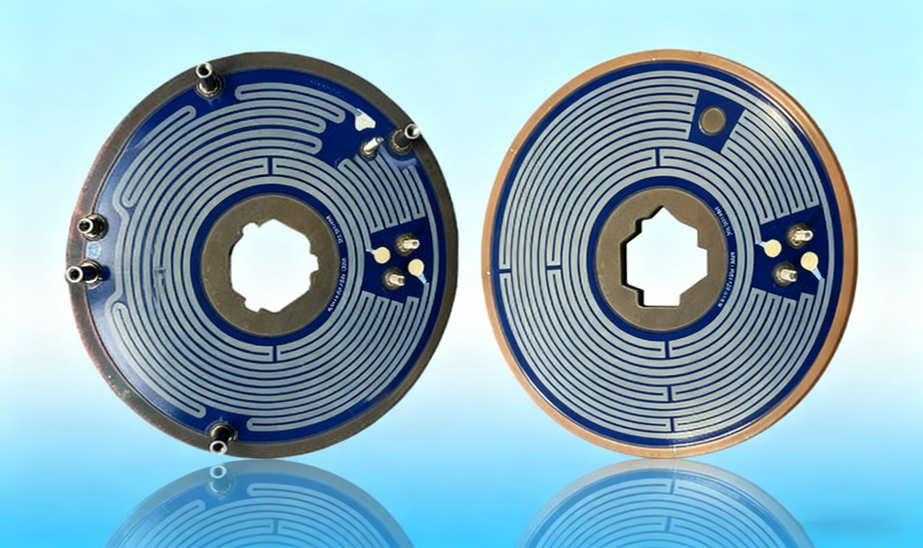 Thick-film heating plate for intelligent cooking machines