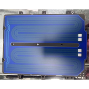 Stainless steel rare earth thick film heater