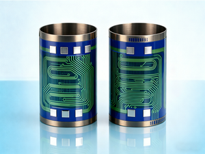 Stainless steel thick-film heating tube